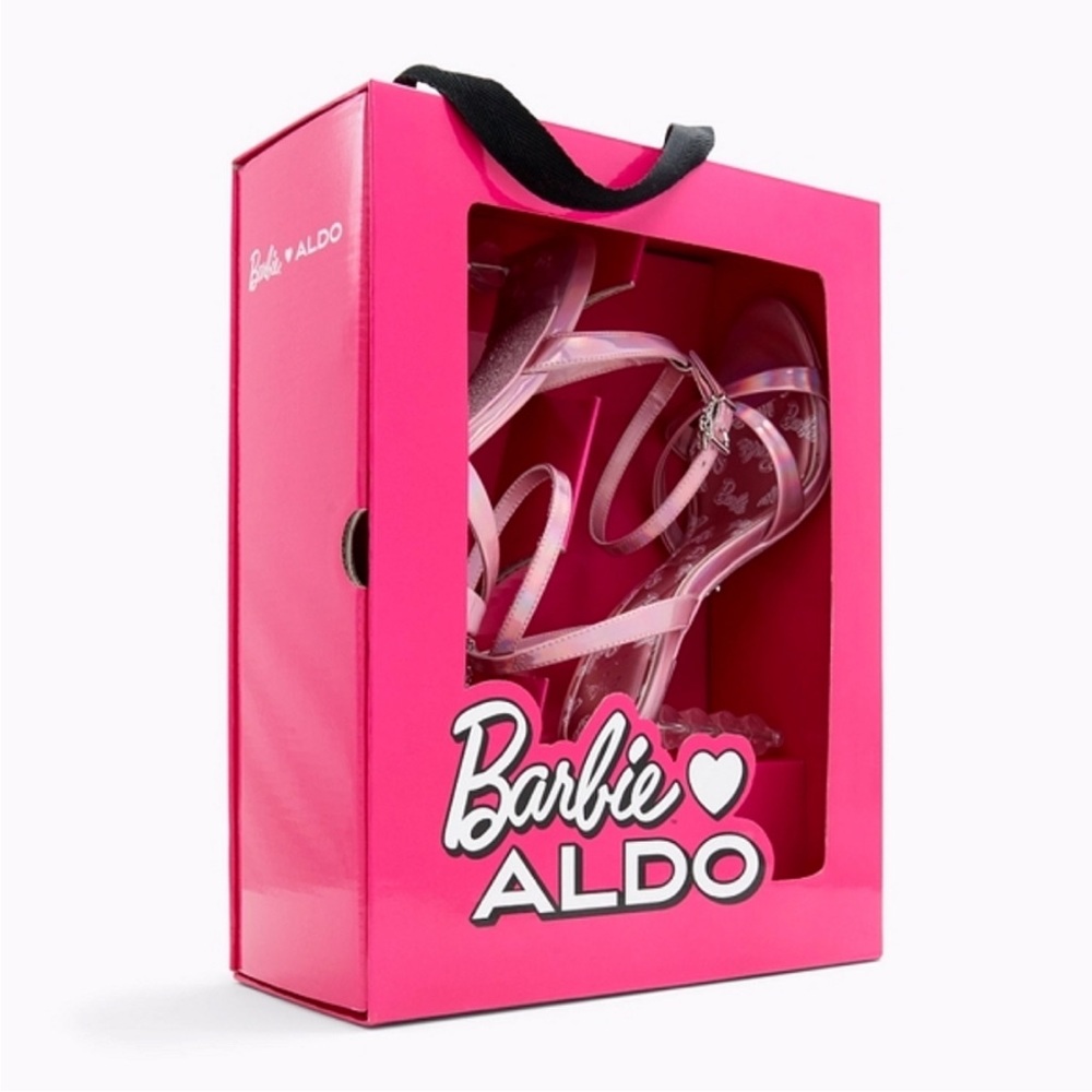 Barbie x Aldo Heels, Barbie Strappy Heeled Sandals - Picture 2 of 16